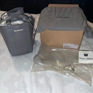Balenciaga Ever 2.0 Charcoal Gray Tote
